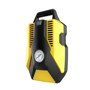 

Car Air Pump Double Cylinder Household 12V Electric Pump Portable Emergency Tire Car Pump Digital Display