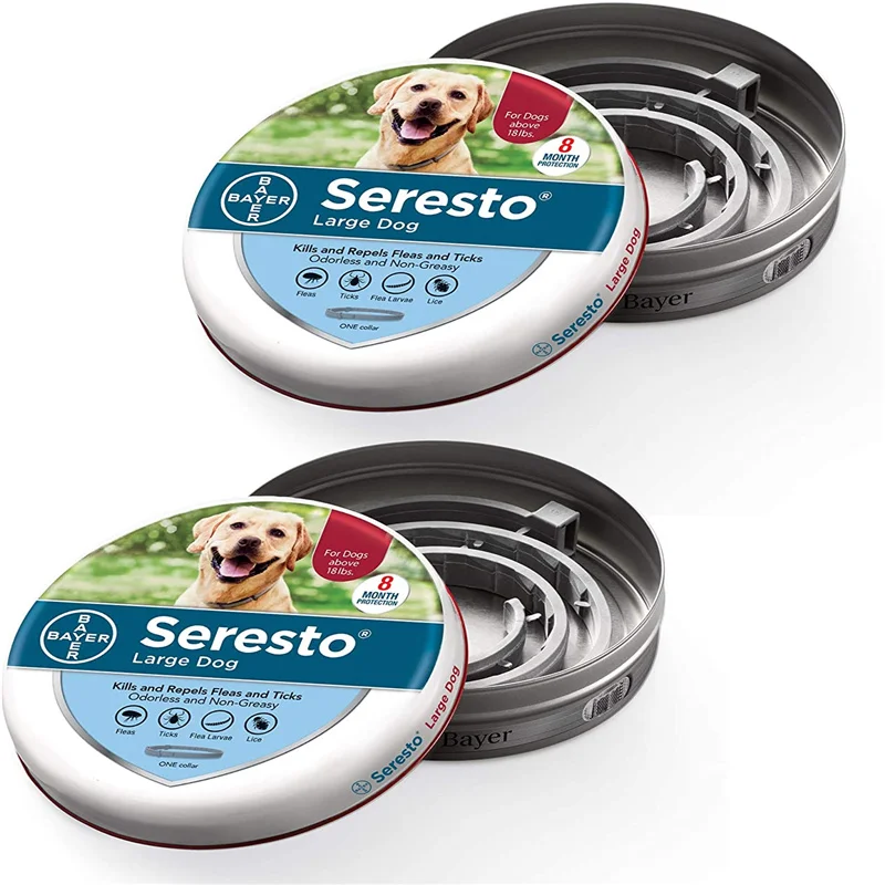 Seresto-Collar de prevención para perros y gatos, elimina las pulgas y garrapatas, mosquitos, mascotas, accesorios pequeños y medianos