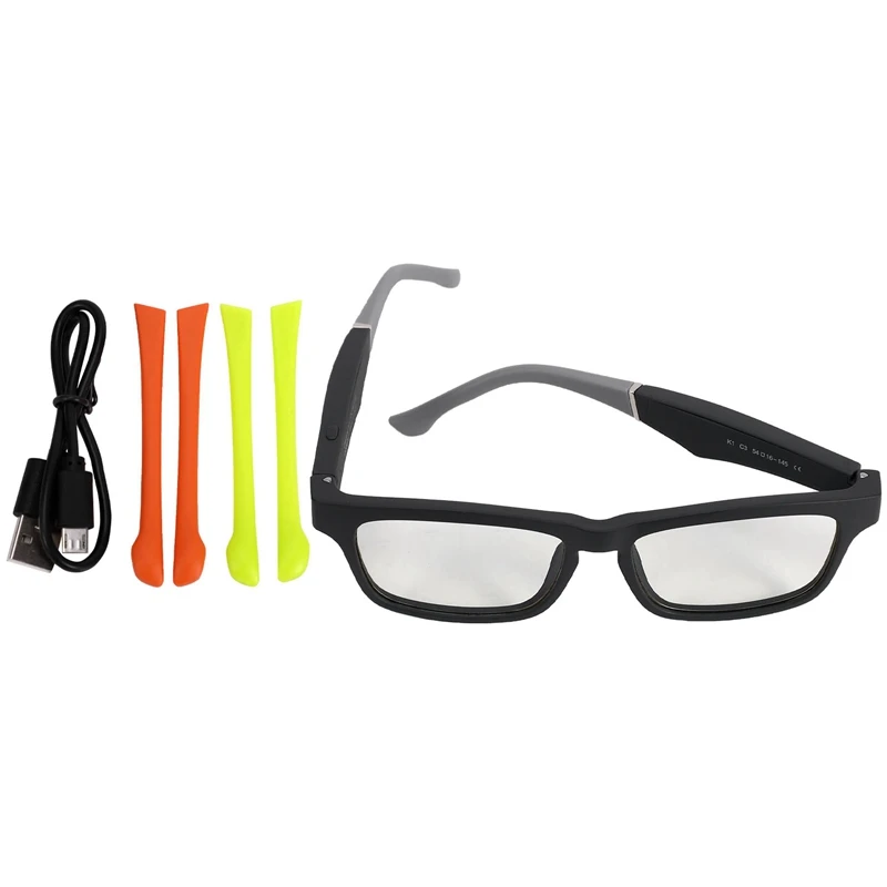 Смарт-Очки Беспроводные Bluetooth Hands-Free Звонки Музыка Аудио Открытый ухо анти-синий светильник линзы интеллектуальные солнцезащитные очки