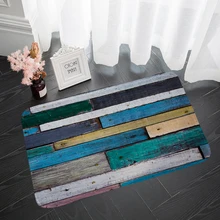 Коврик для двери, забавный коврик для кухонной и входной двери, Противоскользящий коврик для пола, коврик для ванной комнаты, прихожая, 50x80 см, дизайн с изображением океана