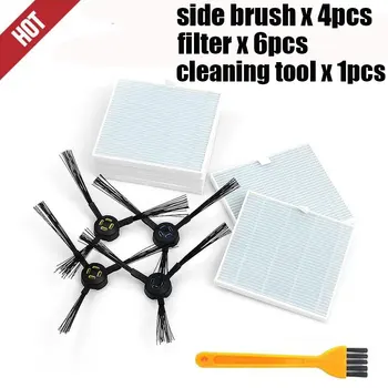 

11pcs/lot Replacement Kits for ILIFE V8s Robot Vacuum, Filters and Side Brushes