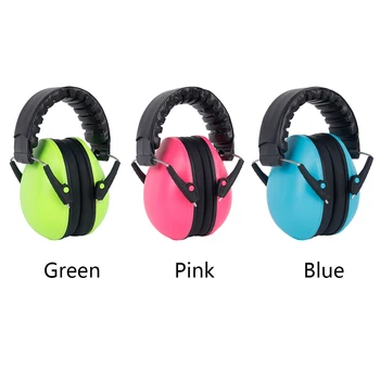 

Baby Earmuffs Adjustable Ear Muffs Noise Reduction Toddler Soft Hearing Protector Infant