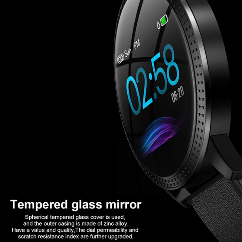 SCELTECH Women Smart Watch IPS Screen Waterproof Blood Pressure Monitoring Metal Starp Multi Sport Modes CF18 SmartWatch