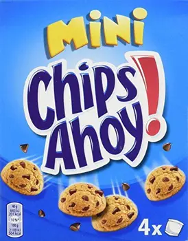 

Chips Ahoy! Minis- Galleta con gotas de chocolate, 160 g - [pack de 4] - [confezione da 4]