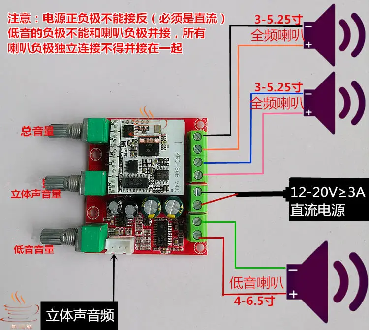 Bluetooth цифровой усилитель мощности доска 3110 без потерь HIFI аудио DIY активный сабвуфер 2,1 канал 15 Вт* 2+ 30