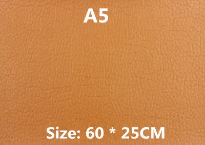 A5 Кожа заплаты для дивана 3 шт 60x25 см диван ремонт кожа самоклеящаяся pu для Автомобильная сидение кресло кровать сумка кожа заплаты для дивана - Цвет: A5