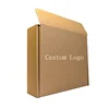 Custom logo printed cardboard black pink quick self seal postal boxes personalised adhesive tear strips box packaging 4