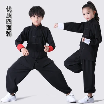 

Children Adult girl Taekwondo Dobok Wushu Costume Kimono Judo clothing Chinese Kung Fu Suit Tai Chi Clothing Martial Art Uniform
