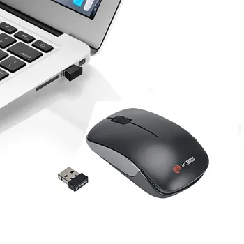 

2.4GHz Wireless Mouse Silent Nano Receiver Ergonomic Mice 1600DPI Noiseless Mause for Computer Laptop Desktop Mute Mice Working