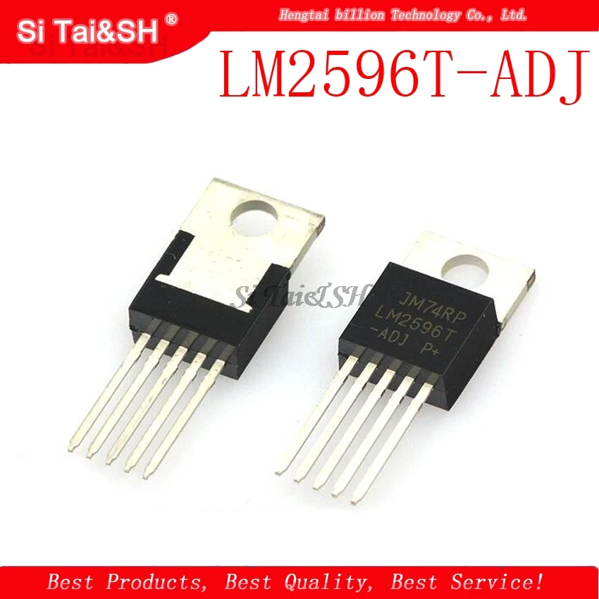 10 шт. LM2596T-ADJ LM2596T LM2596 2596T-ADJ Мощность конвертер IC-220 | Электронные компоненты и