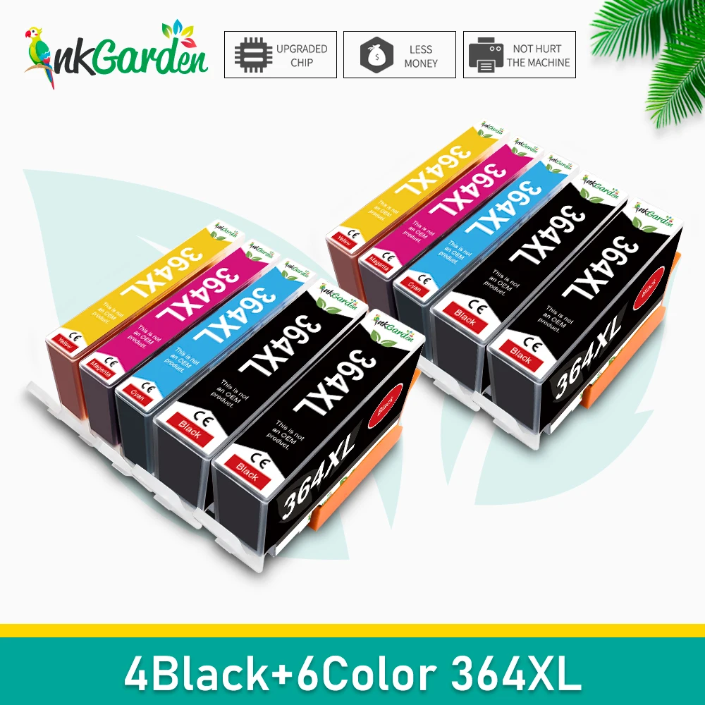 Чернильные картриджи для HP 364 XL Deskjet 3522 3070a 3520 Photosmart 5522 7510 5520 5510 6510 6520 принтер |