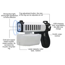 

2021 New Spray Machine Electric Wireless Fogger Rechargeable Automatic Atomizer Sprayer with 1200ml Reservoir