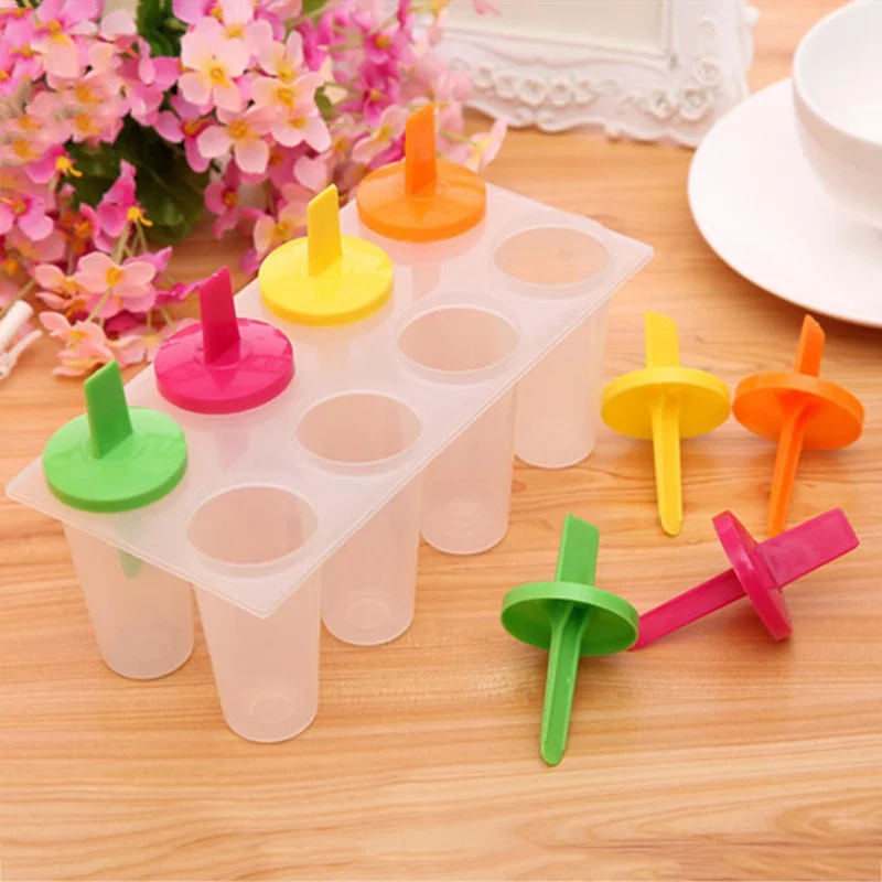Набор из 8 палочек Sorbet кубик льда Форма для изготовления мороженого Popsicle йогурт