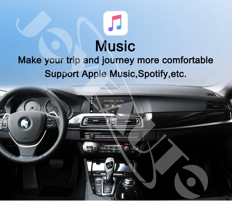 Joyeauto wifi беспроводной Apple Carplay автомобиль играть для BMW CIC 1 3 5 6 7 серии E81 F60 E90 F07 Android зеркало поддержка сзади спереди см