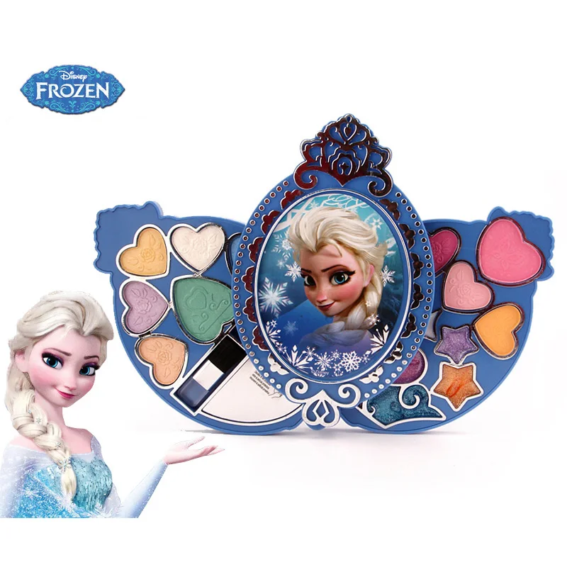 Disney girls frozen 2 принцесса Эльзы Корона косметическая коробка для макияжа Детская