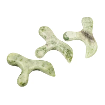 

Manual Natural Jade Massage Roller Body Reflexology Foot Massage Meridian Massager Stick Tool Stone Relaxation Slim Neck Lift