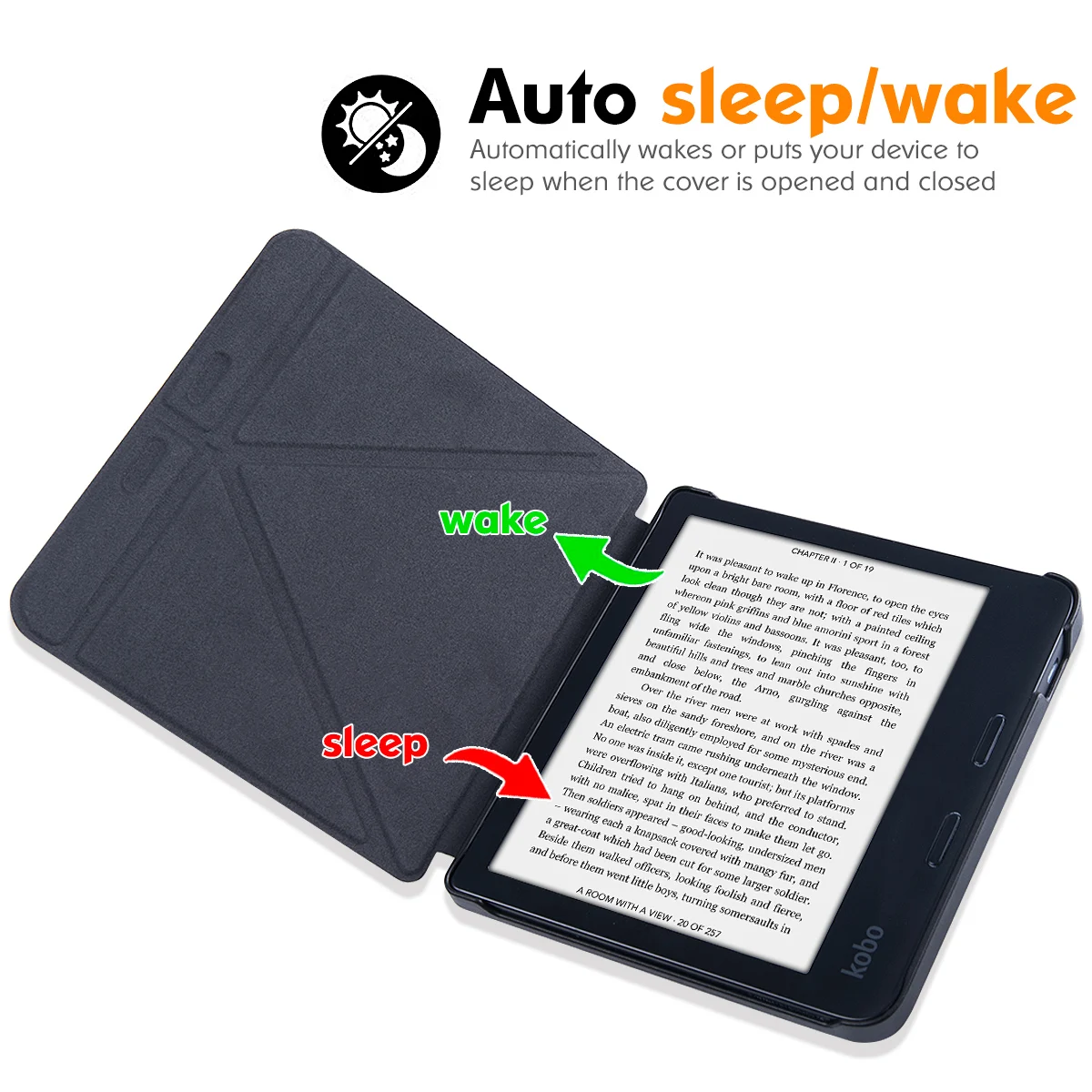 Case Ereader Kobo 6 Inch | Kobo Ereader Cases 6 Ins | Pu Leather Ereader Case Case 8 - Aliexpress