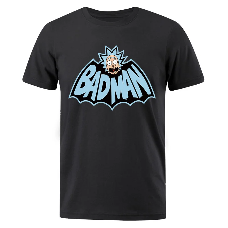 Summer Men's T-Shirts Fashion Tshirt Anime TV show Rick And Morty Male T-Shirt Casual Cotton Clothes Sportswear Brand Tops Tees