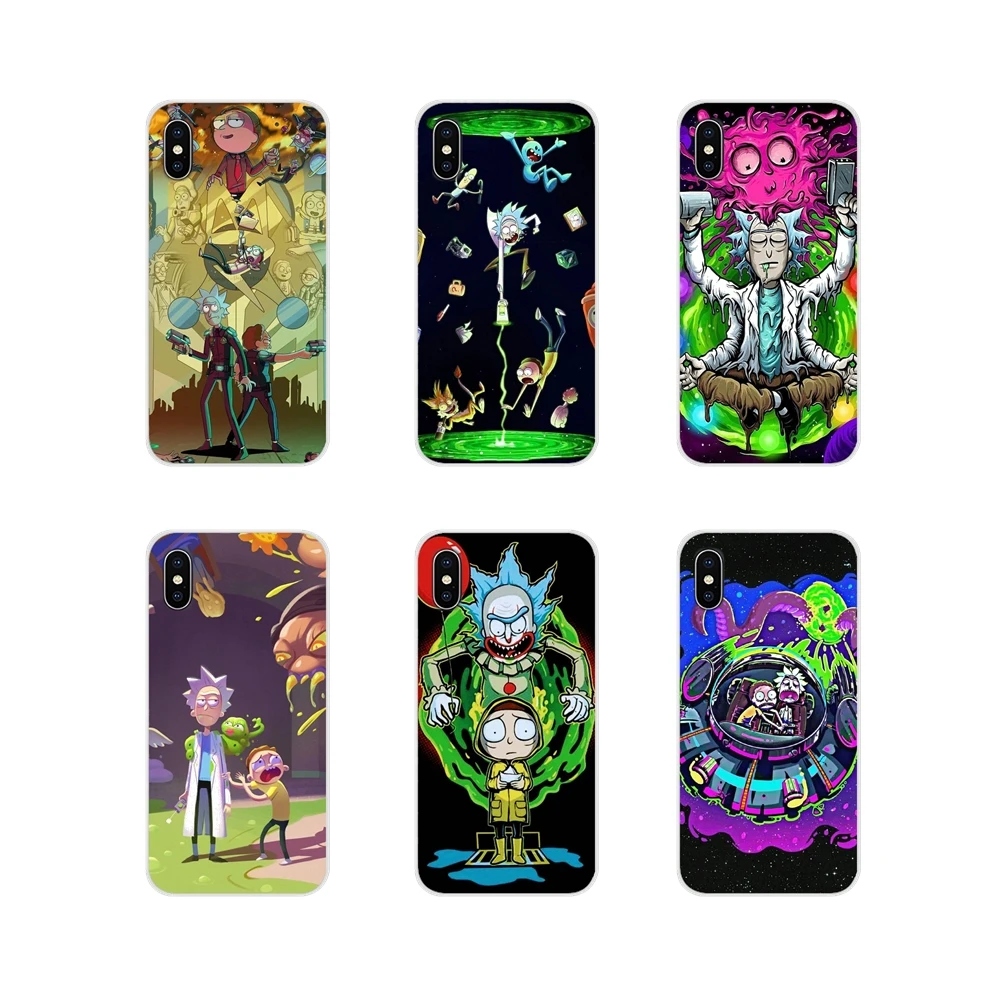 

Rick and Morty Season 02 For Samsung Galaxy S3 S4 S5 Mini S6 S7 Edge S8 S9 S10 Lite Plus Note 4 5 8 9 TPU Transparent Case Cover