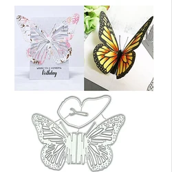 Matrices de découpe en métal motif papillons, Scrapbooking, fabrication d'album, gaufrage, pochoir en papier, matrices d'animaux, nouvelle collection 2020 
