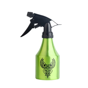 

200ML Tattoo Aluminum Tattoo Spray Bottle Green Algae Tattoo Cleaning Squirt Spray Pigment Blue Soap Bottle Supplie Accessories