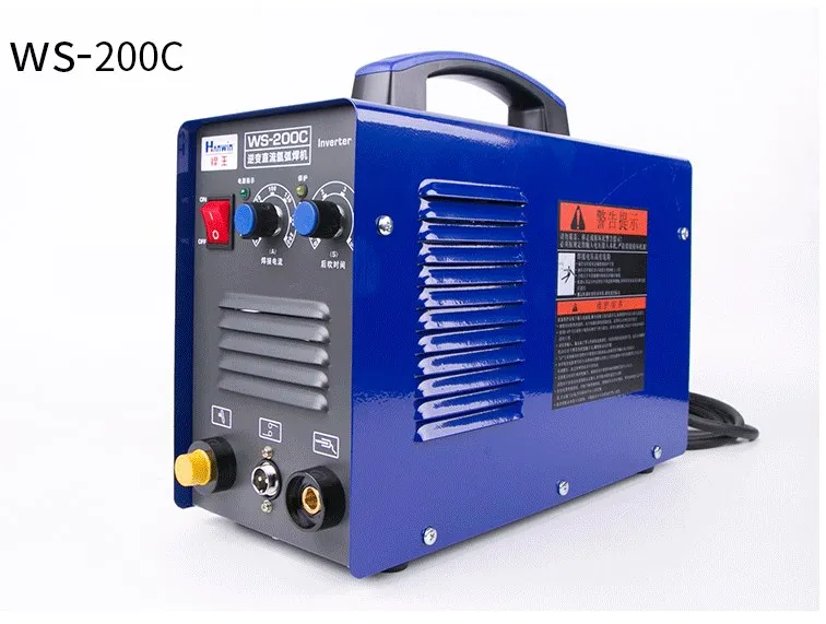 TIG welding machine stainless steel welding machine single / dual-use welding king WS200c household 220v electric welding machin 3