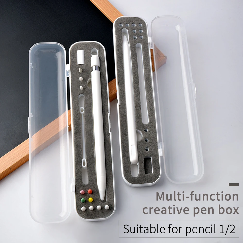 CASPTM портативный прозрачный противоударный Дорожный Чехол-держатель для Ipad карандаш защитный футляр для Apple Pencil 1 2 Аксессуары