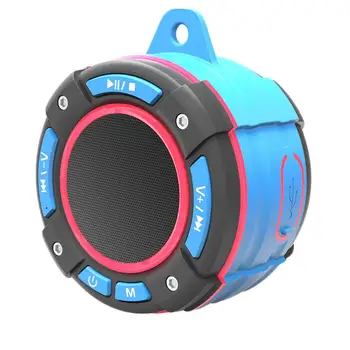 

2020 new Portable Waterproof LED Bluetooth Subwoofer Wireless Speaker with Suction Cup