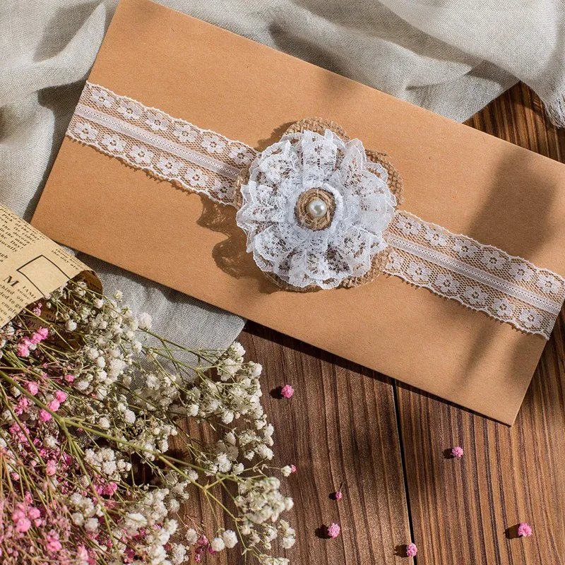 LBER 32 шт мешковины цветы и мешковины Bowknots набор, включая винтажные мешковины розы цветы, джутовые шпагаты мешковины цветы, жемчуг бурла