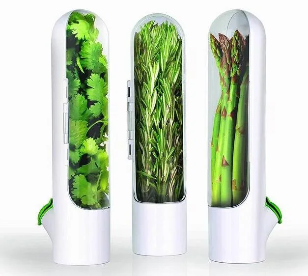 1pcs Premium Herb Saver Home Kitchen Gadgets Herb Storage Container