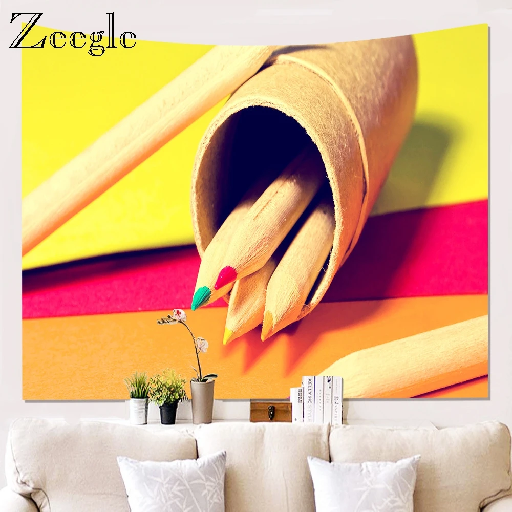 Zeegle 3D Printed Wall Hanging Tapestry Office Home Art Decoration Blanket Creative Beach Towel Picnic Mat Sofa Soft Carpet