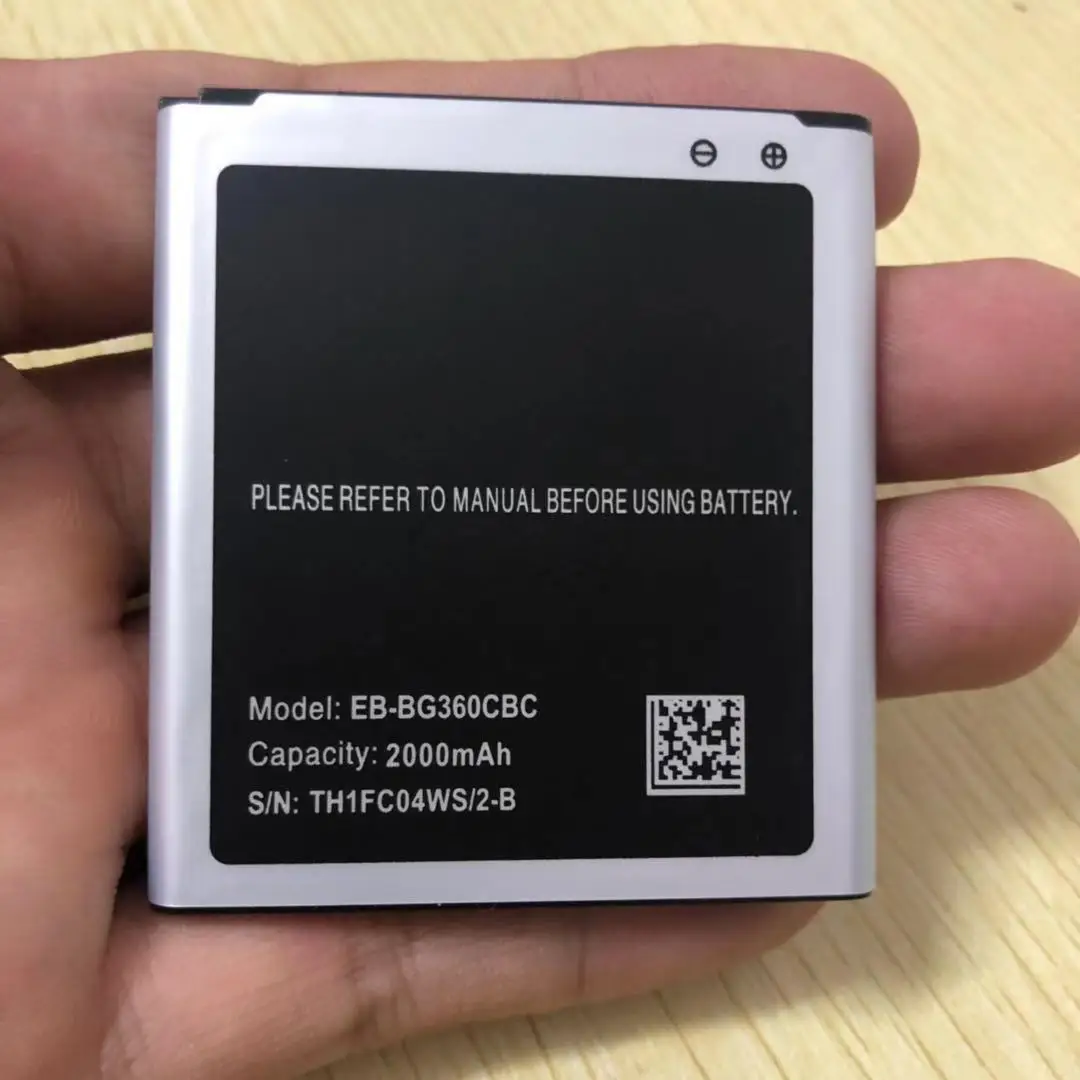 10 шт. аккумулятор Samsung Galaxy CORE Prime G3606 G3608 G3609 J2 натуральная EB-BG360BBE EB-BG360CBE EB-BG360CBC
