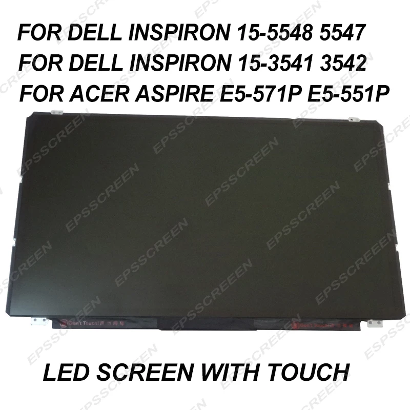 ЖК-панель B156XTT01.1 для DELL Inspiron 15 5548 5547 15-3541 3542 6 дюймов Acer Aspire E5-571P E5 светодиодный