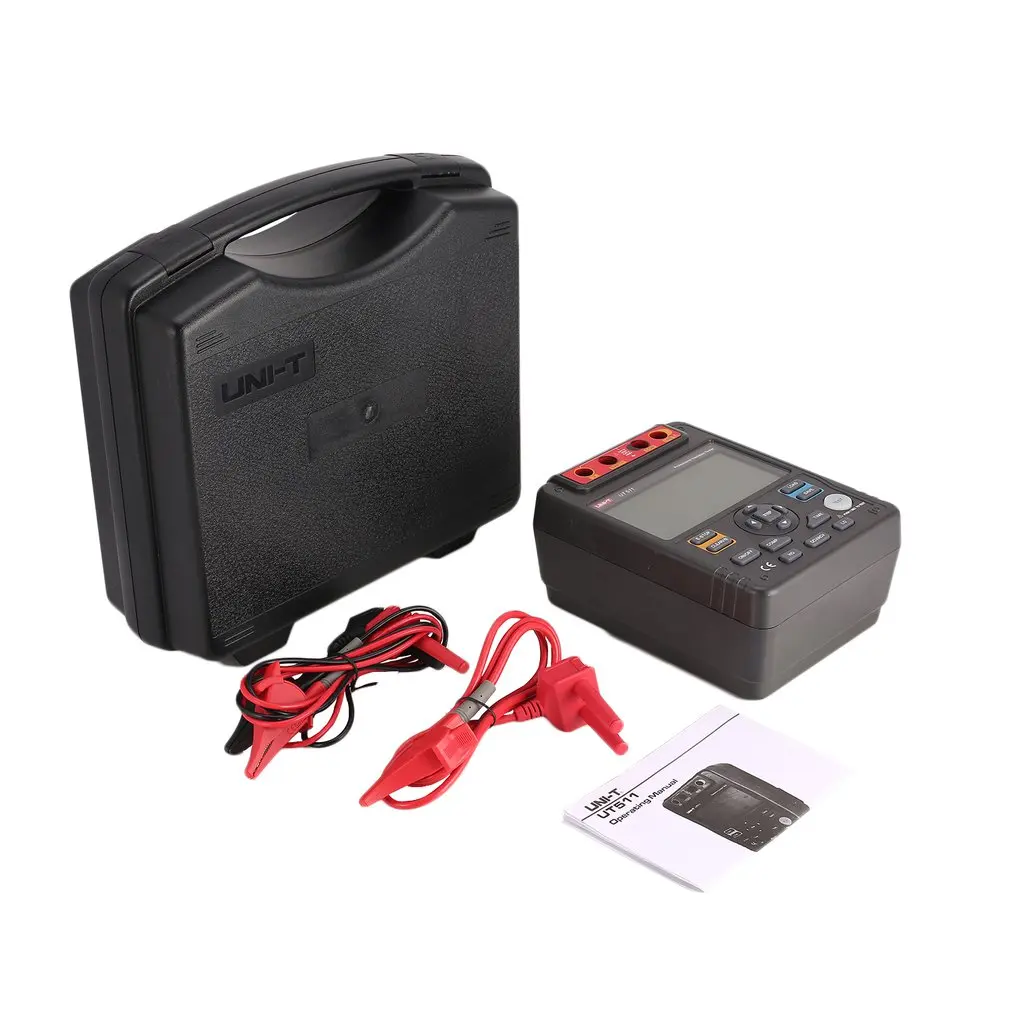 

UNI-T UT511 1000V Insulation Resistance Tester Meter Megohmmeter Megger Voltmeter Continuity Tester Data Storage