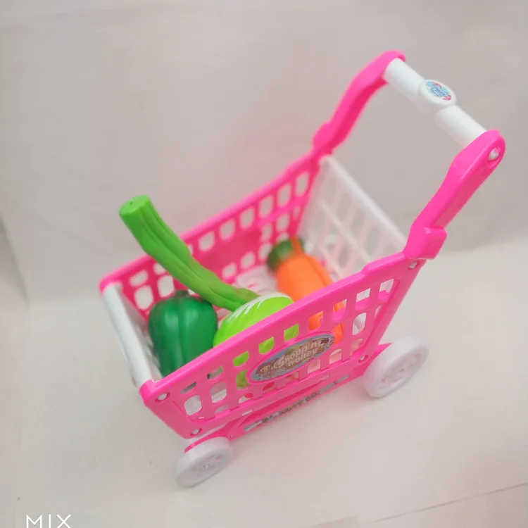 Детский игровой домик, обучающая кухонная игрушка с фруктами, светильник и музыка, кухонная игрушка для приготовления пищи