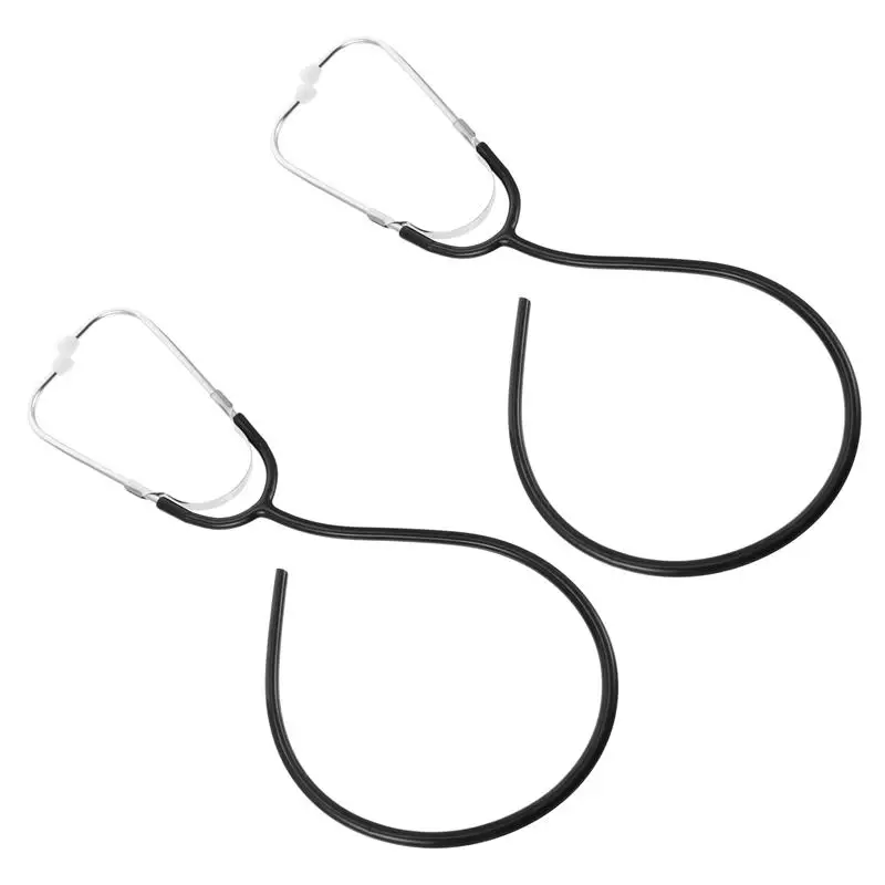 2pcs Stethoscope Replacement Tube Binaural Stethoscope Hose Accessories Doctors Nurse Professional Cardiology