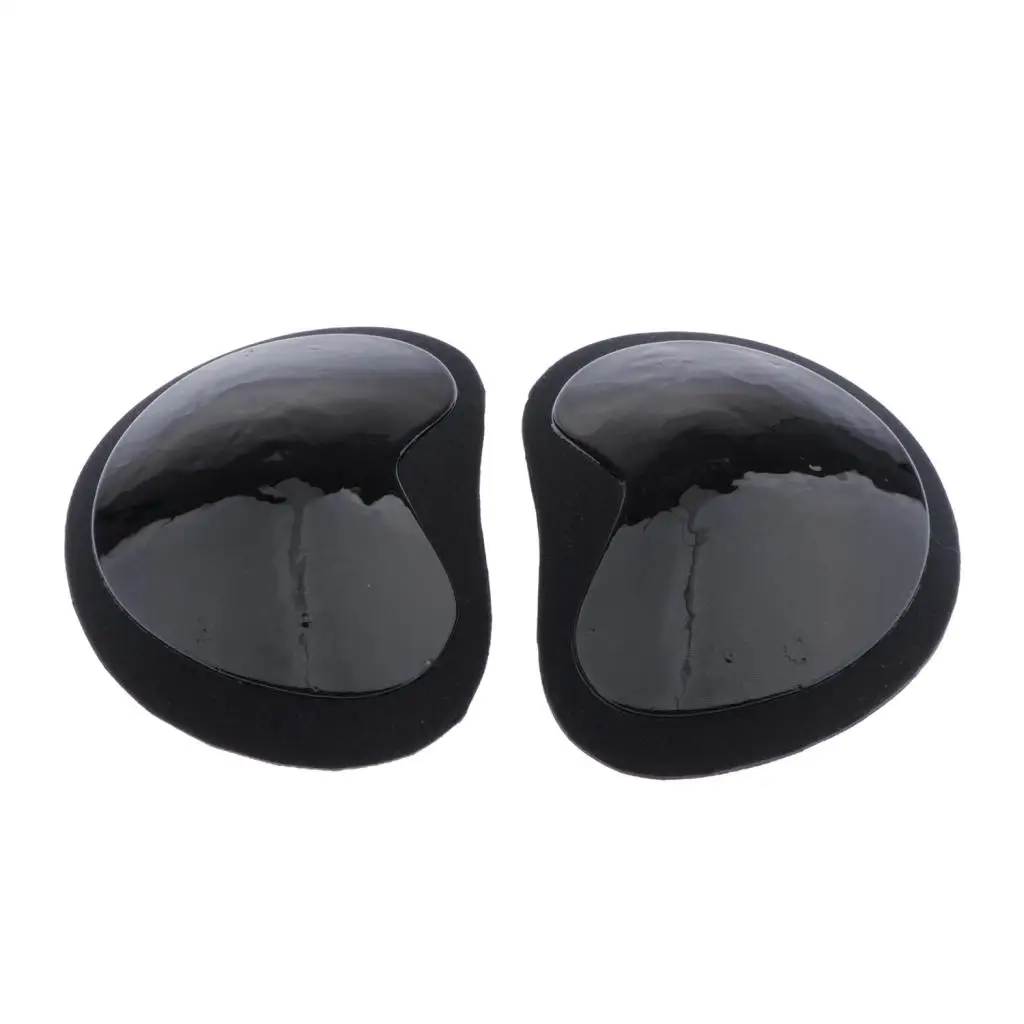 1 Pair Women Self-adhesive Heart-shaped Clear Breast Pads Breast Enhancer Push Up Bra Padding Inserts Cups for Swimsuit Bikini