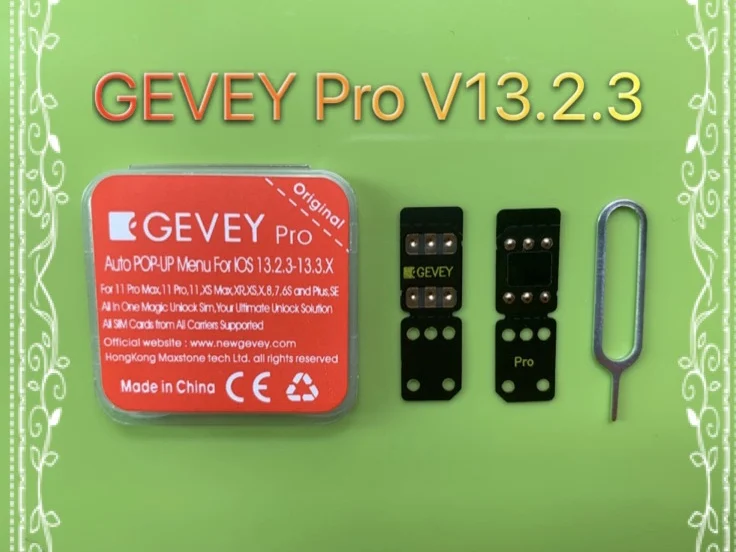 

100P/LOT GV GEVEY-PRO V13.3.2 cyber Auto Menu pop-up Perfect Unlock i0s13.3.1Card SIM For iPhone11 PRO XS Max XR X 8 7 6 5S SE