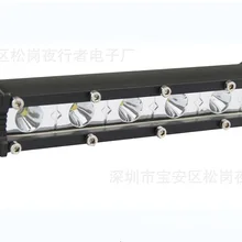 Модифицированная решетка автомобиля Cree Однорядный 18 Вт светодиодный длинный рабочий свет внедорожный автомобиль ультра-тонкий светодиодный стробоскоп