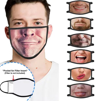 

7pcs Face Mask Scarf Mascarilla Mascarar Cotton Face Mask Activated Carbon Mask Washable And Reusable Lot Maska Mascarillas