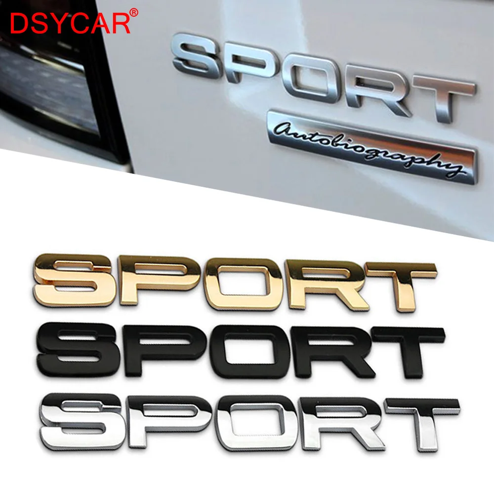 DSYCAR 1 шт. Mew 3D металлический спортивный автомобиль боковое крыло задний багажник