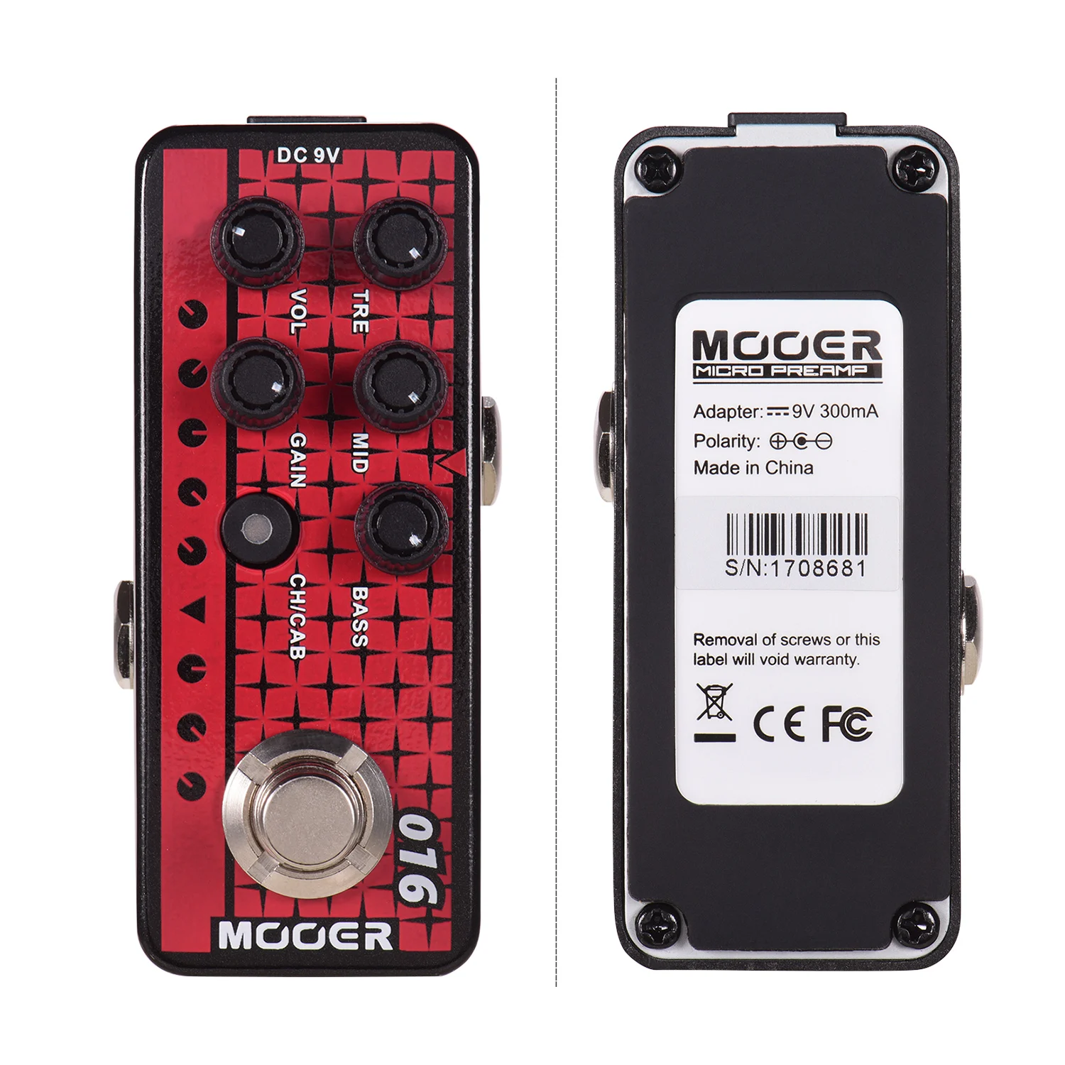 Серия микроусилителя Mooer 016 PHOENIX цифровой усилитель гитарный эффект педаль