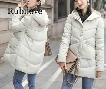 

Parkas Women Winter Coats Long Casual Hooded Jackets Women Thick Warm Winter Parkas Female Overcoat Coat 2019