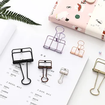 

Paper Clip1pc Metal Clip Cute Binder Clips Album Paper Clips Stationary Office School Stationery Paper Office Supplies