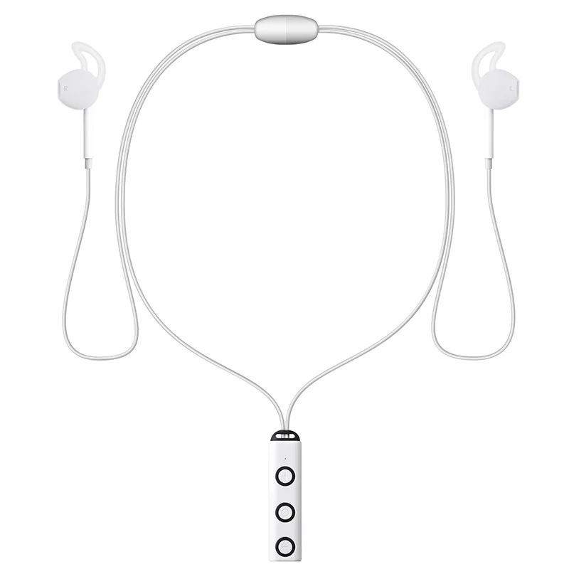 Магнитные наушники Bluetooth 4 1 спортивные музыкальные водонепроницаемые с