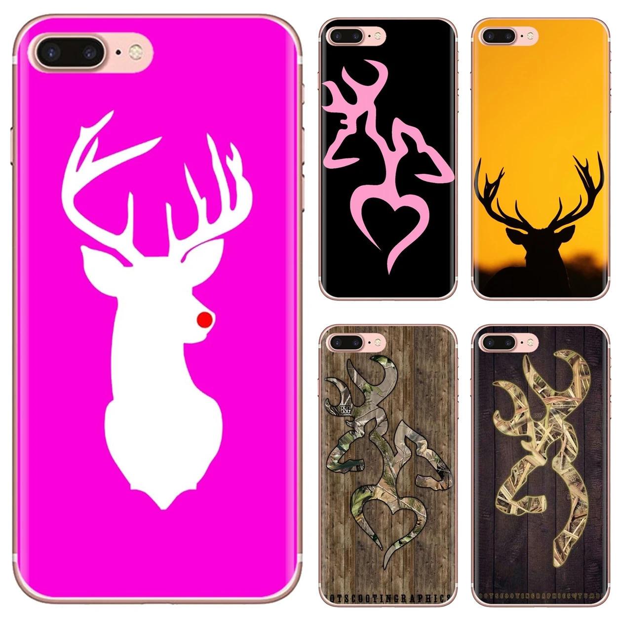 Чехол для сотового телефона Охота S-Deer-S-Head-Hot-Browning Xiaomi Redmi 2 S2 3 3S 4 4A 5 5A 6 6A 7A 9 9T 9C 9A Pro