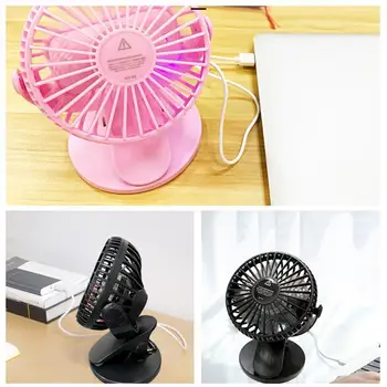 

Rechargeable Fan 360 Degree Adjustable Mini Desk Cooler Portable Summer With Cooling Clip Fan Fan T2Z3