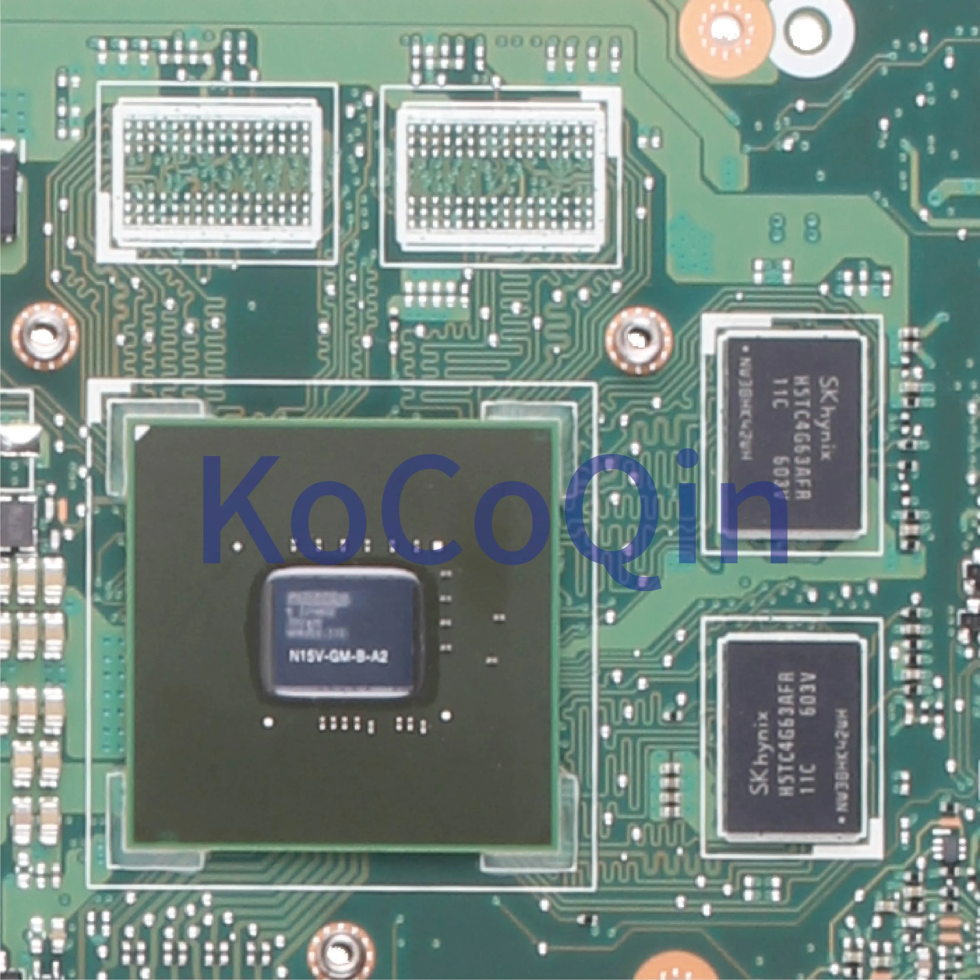 KoCoQin материнская плата для ноутбука ASUS X550JD материнская плата REV.2.0 SR1Q8 N15V-GM-B-A2 2G