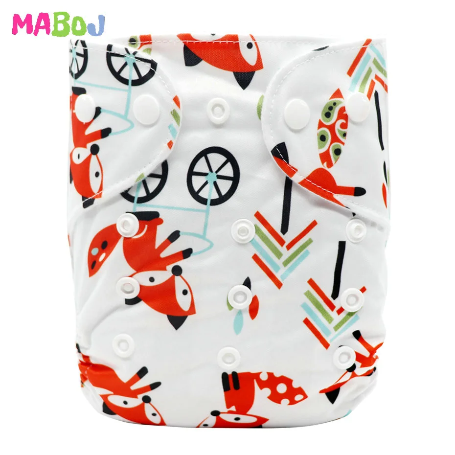TPD5-1-11 MABOJ Cloth Diaper Reusable Waterproof Digital Printed Baby Cloth Diaper One Size Pocket Baby Nappies Wholesale Fit For 3-15kg - Цвет: TPD5-1-11