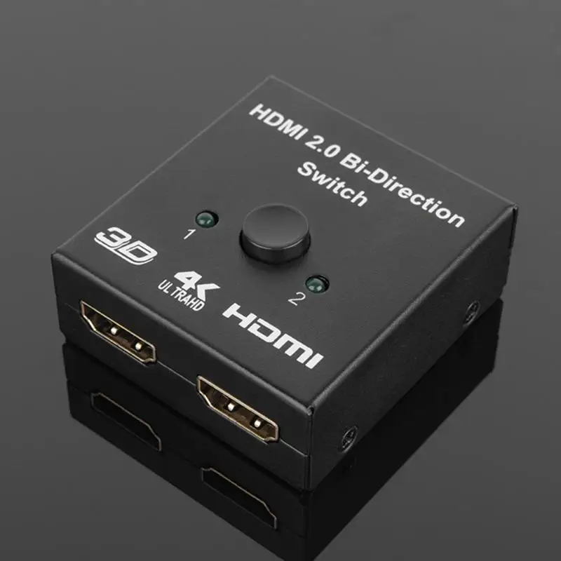 HDMI переключатель сплиттер умный двухнаправленный HDMI коммутатор для 4K HDR HDCP2.2 адаптер 3,4 Гбит/с высокой пропускной способностью передачи